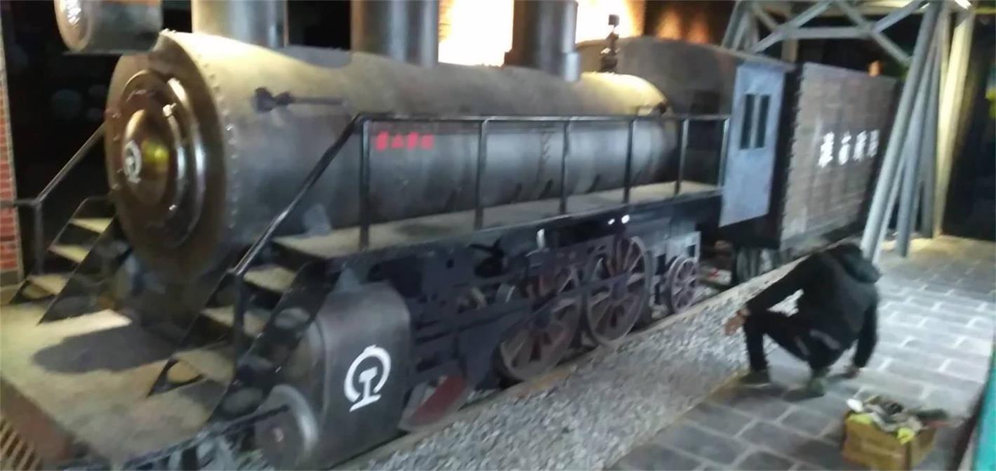 金沙县蒸汽火车模型